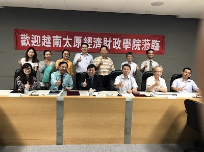 Trường Cao đẳng Kinh tế - Tài chính Thái Nguyên thăm và làm việc với Các trường Đại học lớn của Đài Loan từ ngày 17 - 24.5.2017